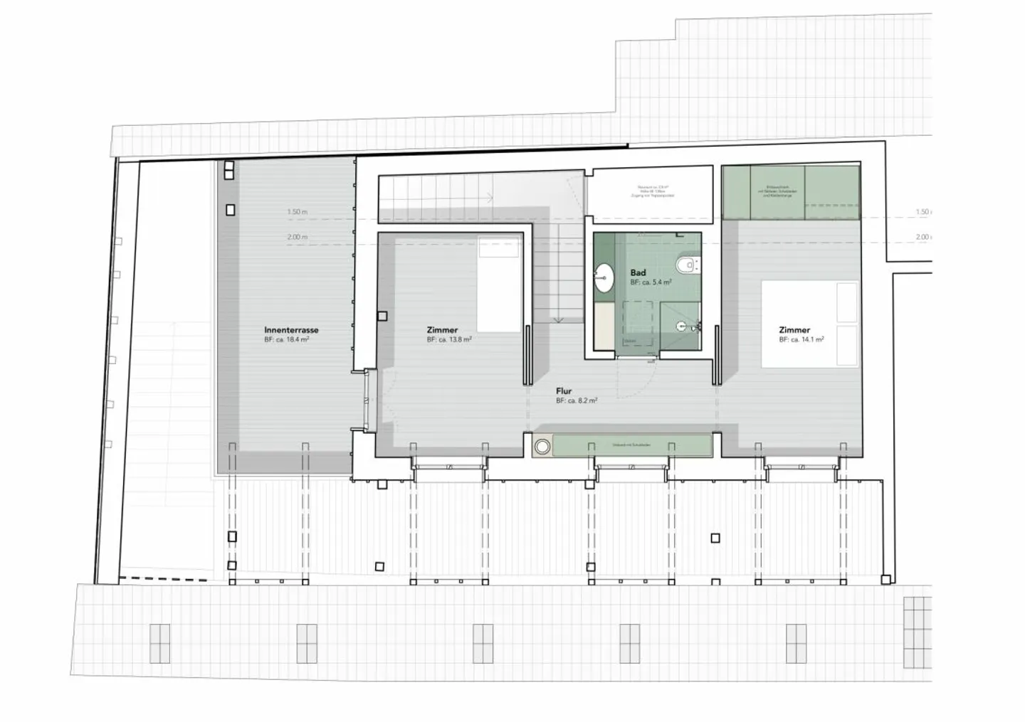 Prima occupazione appartamento duplex di 4.5 locali - Foto 4 di 9