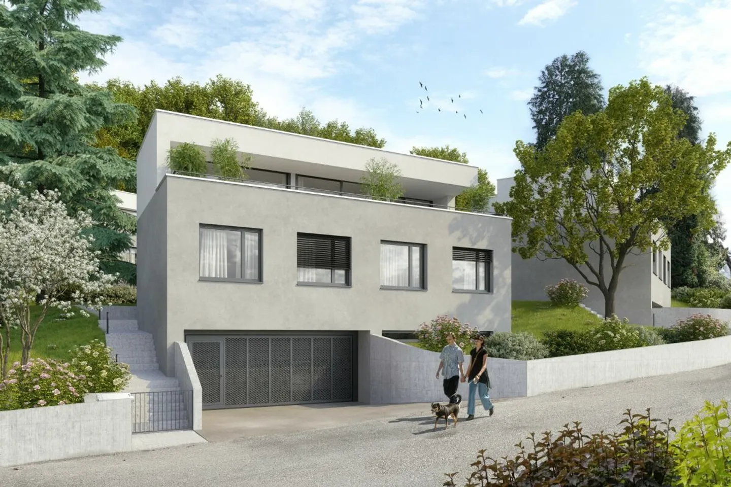 Living with a View in Arlesheim! - Detached Single-Family House, House No. 1 - Photo 2 of 13