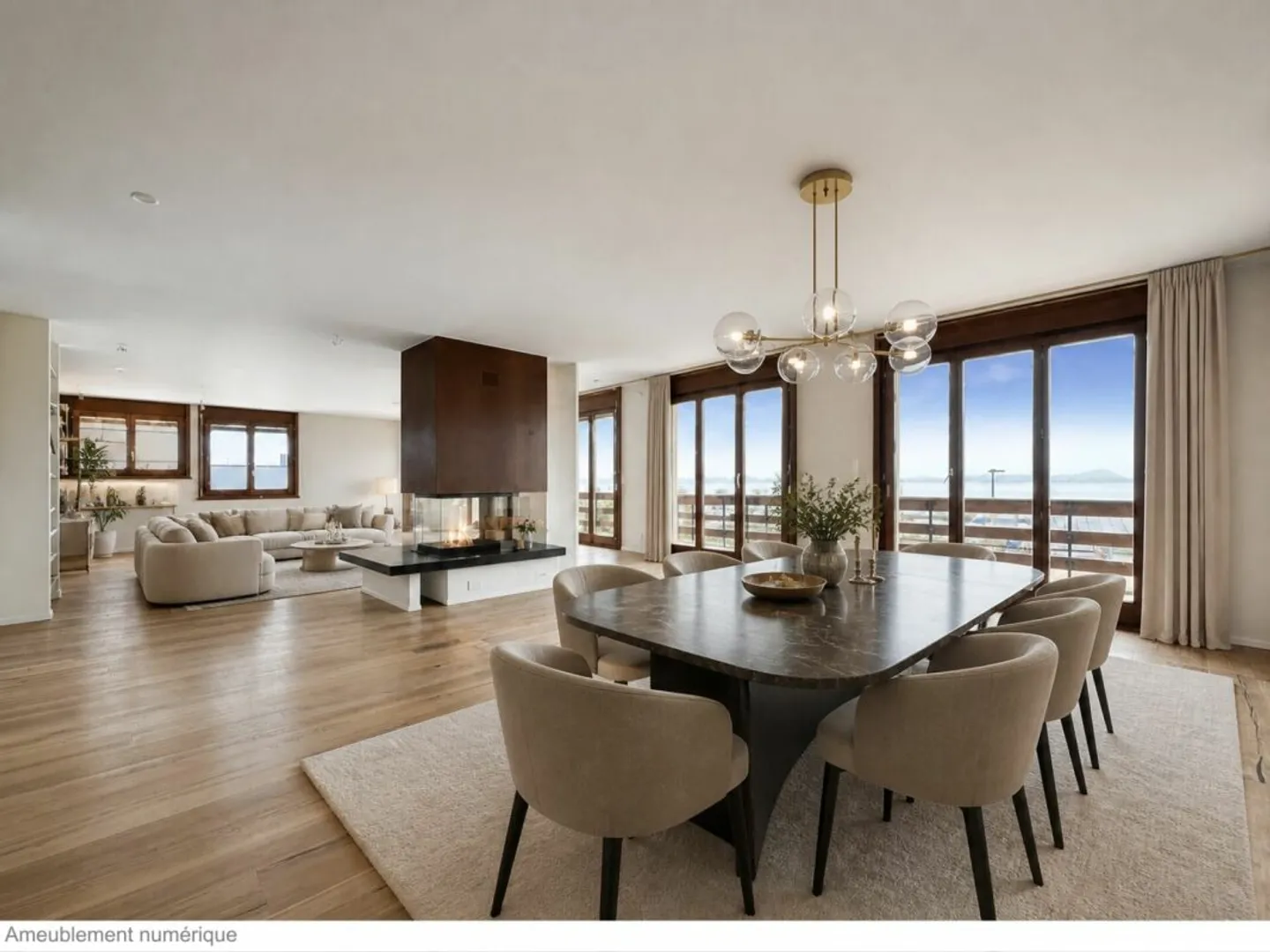 LUXURIÖSE WOHNUNG MIT SEEBLICK UND NAHE DEM HAFEN - Foto 4 von 13