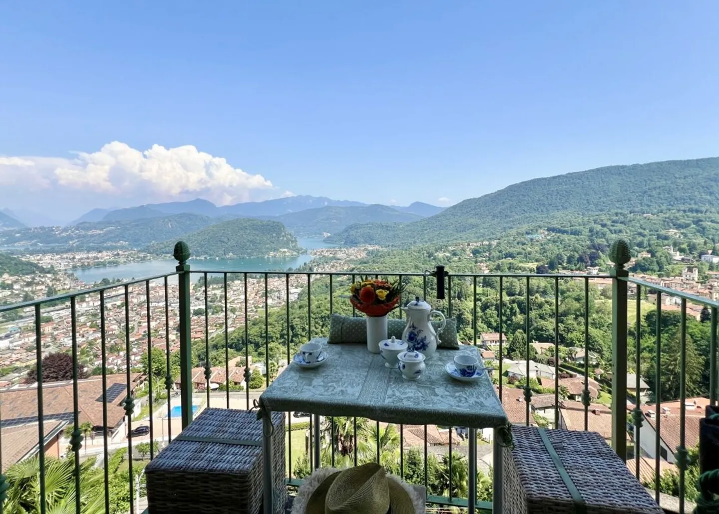 ITALIEN  -  Ihr kleines Hideaway am Luganer See oberhalb von Ponte Tresa - Foto 9 von 13