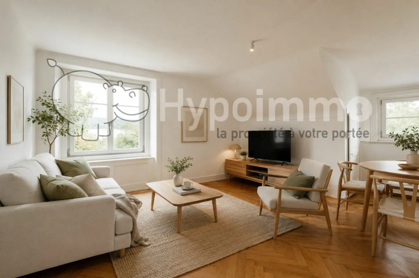 Lumineux appartement de 3 pièces avec vue dégagée - Photo 1 of 11