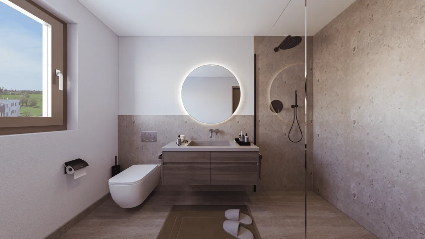 Nuova costruzione: Appartamento moderno di 4,5 stanze con balcone/terrazza - posizione tranquilla vicino al Lago di Costanza - Foto 6 di 12