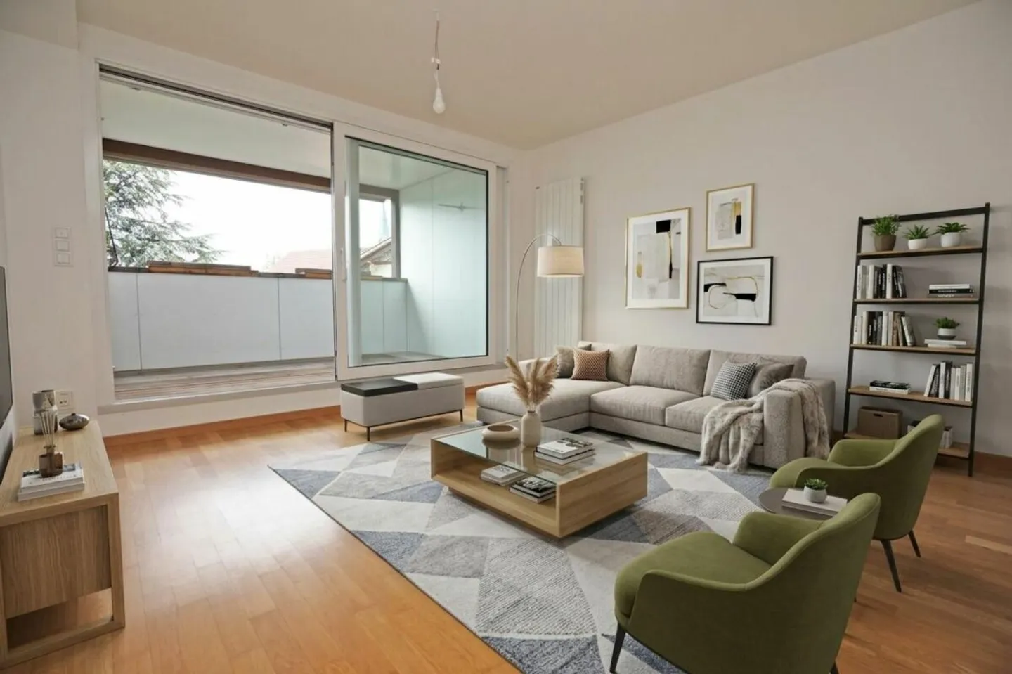 Appartement spacieux de 3,5 pièces près de la gare - Photo 2 sur 9