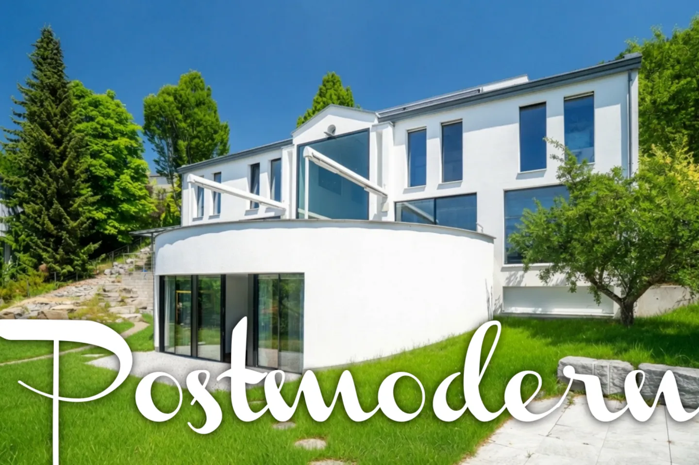 Elegante 10-Zimmer Villa mit aussergewöhnlicher Architektur - Foto 1 von 13