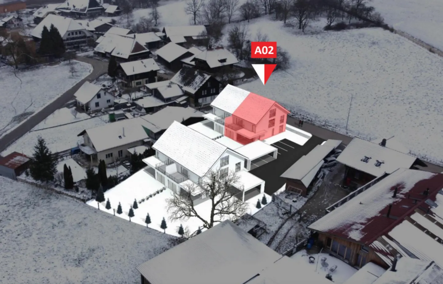 New semi-detached house in Willadingen - Your modern home in a rural idyll. 5 minutes from Burgdorf! - Photo 13 of 13