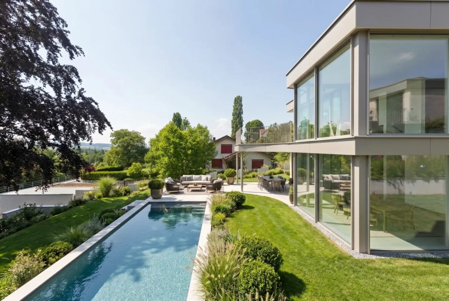 Villa neuve exclusive avec piscine et vue sur le lac - Photo 5 sur 13