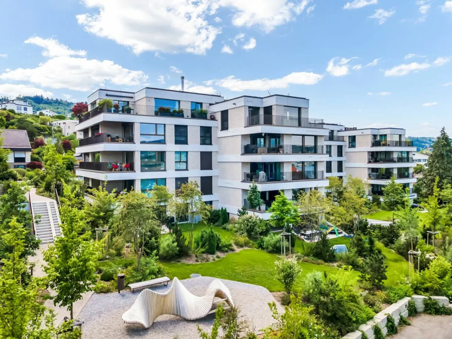 Moderne Gartenwohnung in Horgen - Foto 1 von 13
