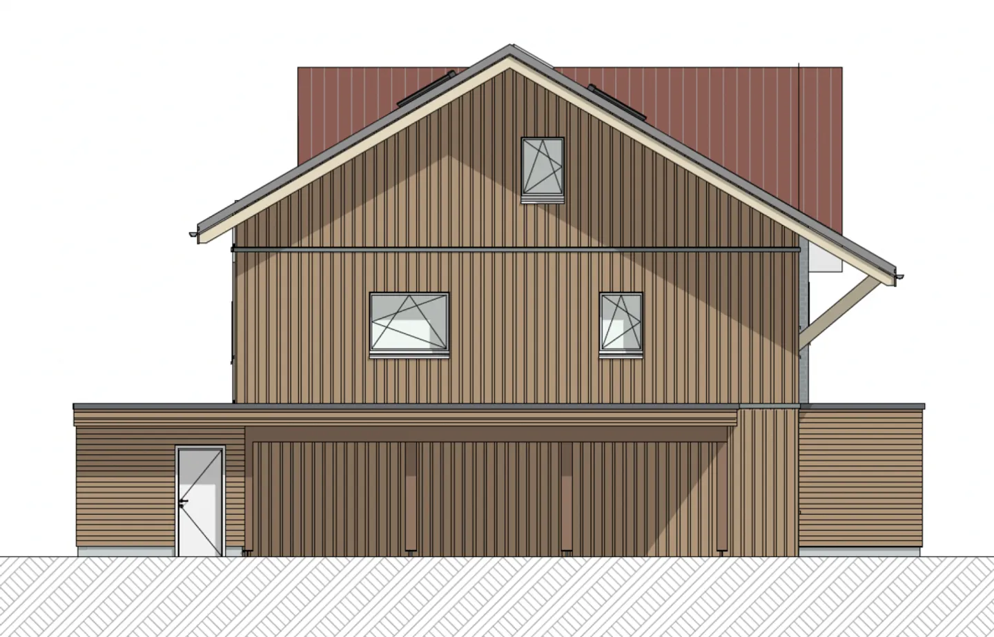 Maison familiale D de 5,5 pièces avec une superbe terrasse sur le toit - Photo 6 sur 8