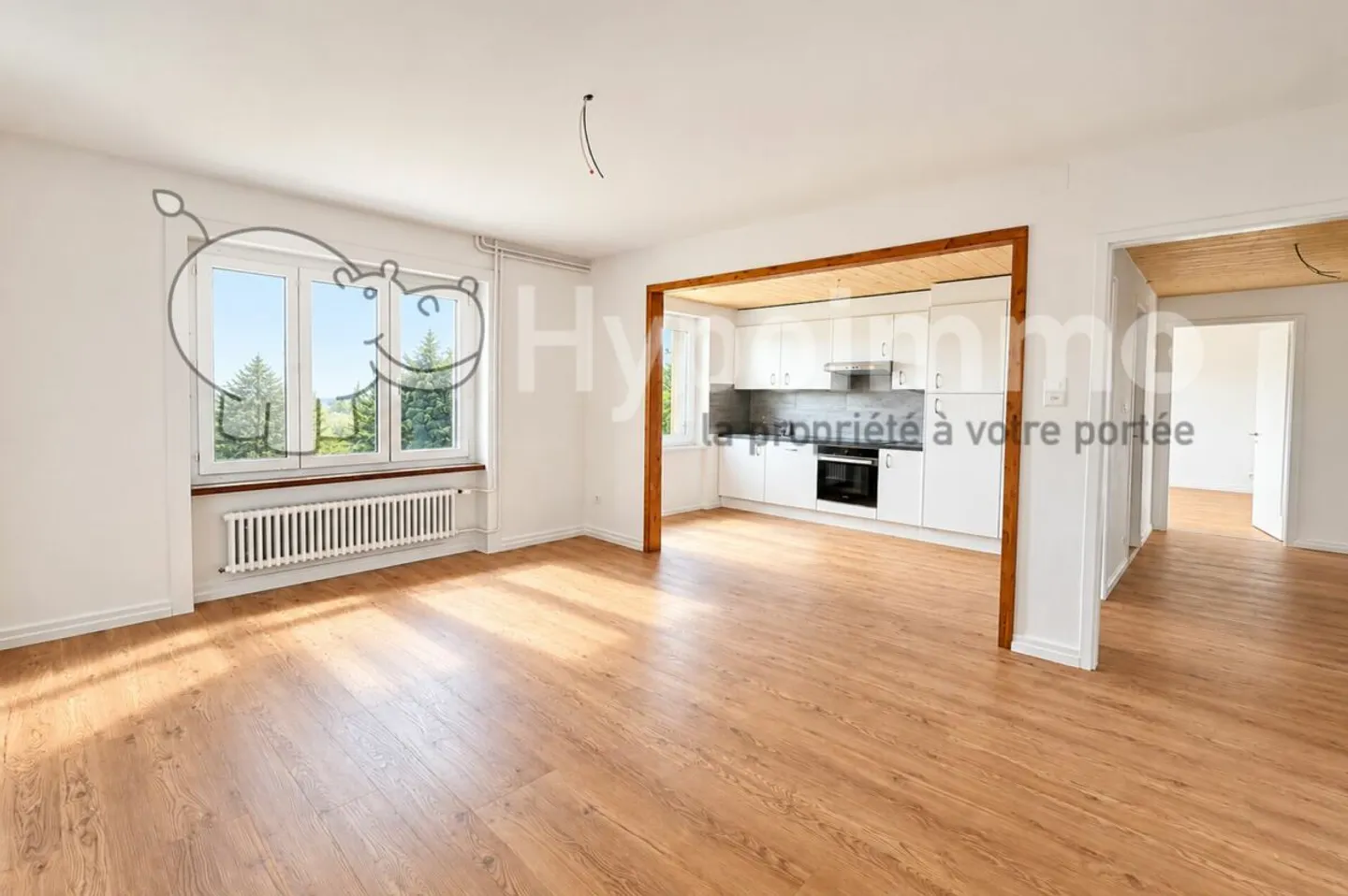Vollständig renovierte 2,5-Zimmer-Wohnung - Foto 1 von 7