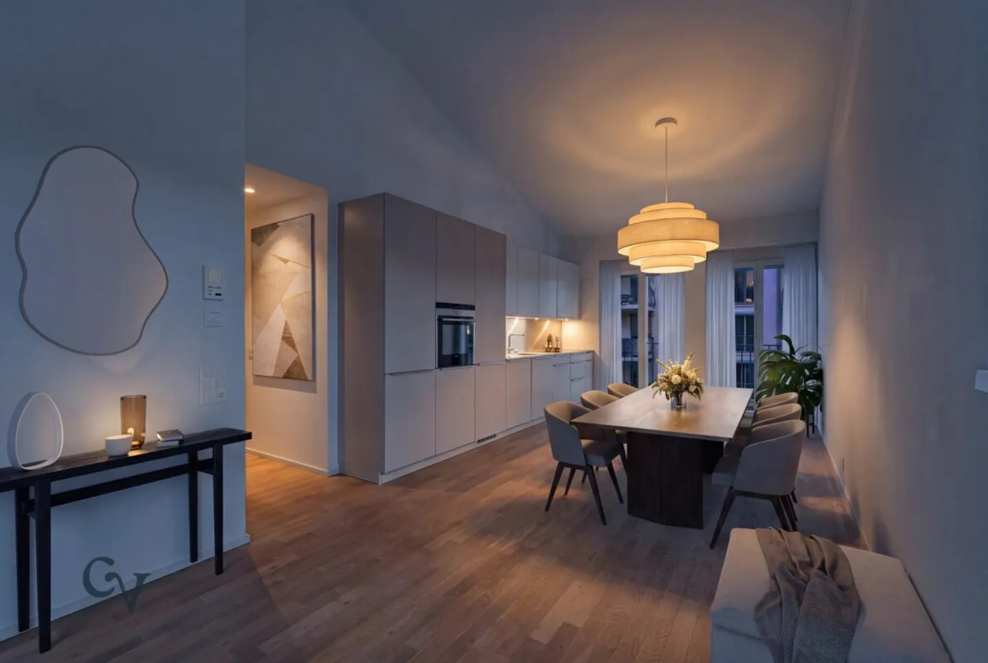 Habitat approuvé par la banque avec vue - moderne appartement d'angle 2.5 pièces dans la verdure - Photo 5 sur 13