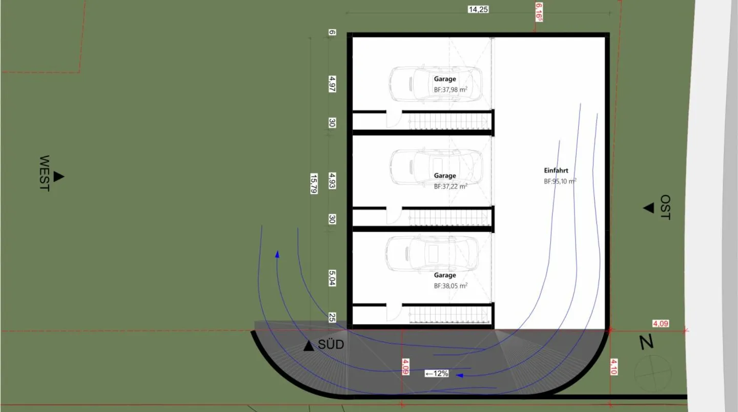 Building Land including Preliminary Project, Weite - Photo 4 of 13