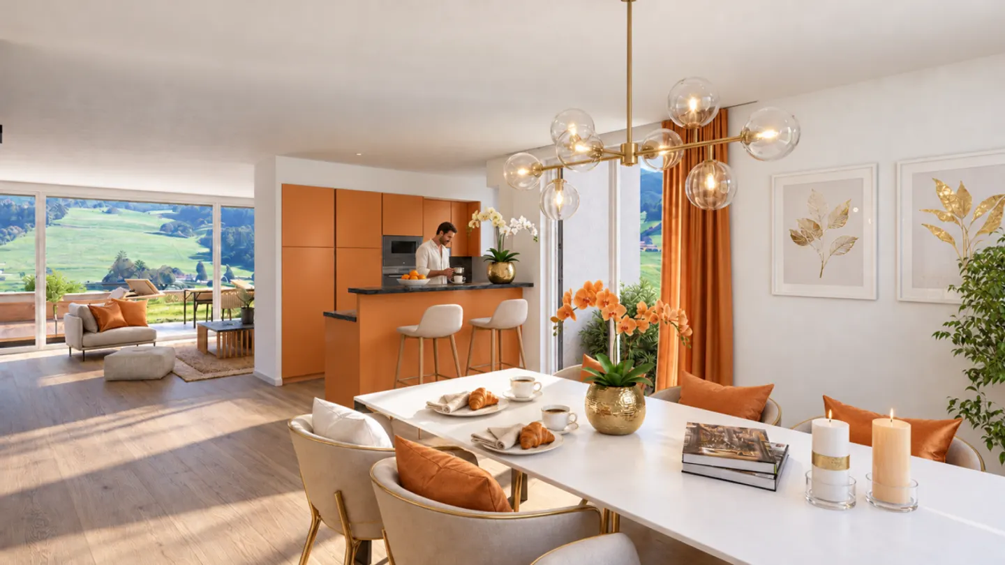 Villa contemporaine à Essert - Photo 5 sur 13