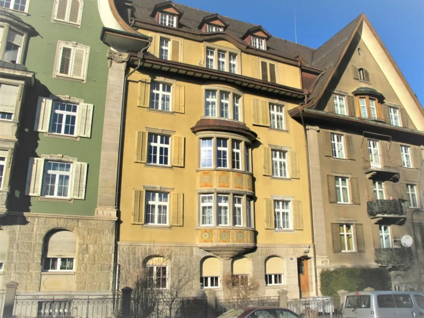 Charmante appartement 4.5 pièces dans un emplacement central à St. Gallen - Photo 1 sur 11