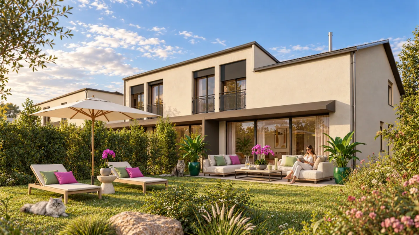 Villa contemporaine à Essert - Photo 1 sur 13