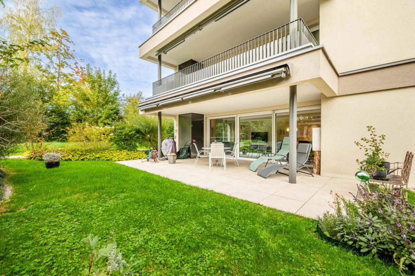 Moderne Gartenwohnung mit komfort in modernem Mehrfamilienhaus - Foto 1 di 8