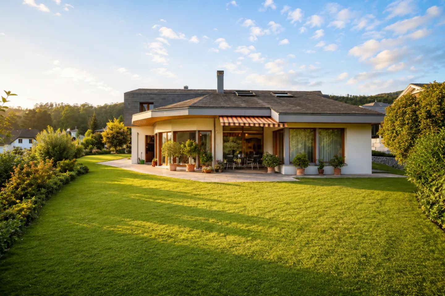 Stilvolle Villa mit Aussicht - Foto 3 von 13