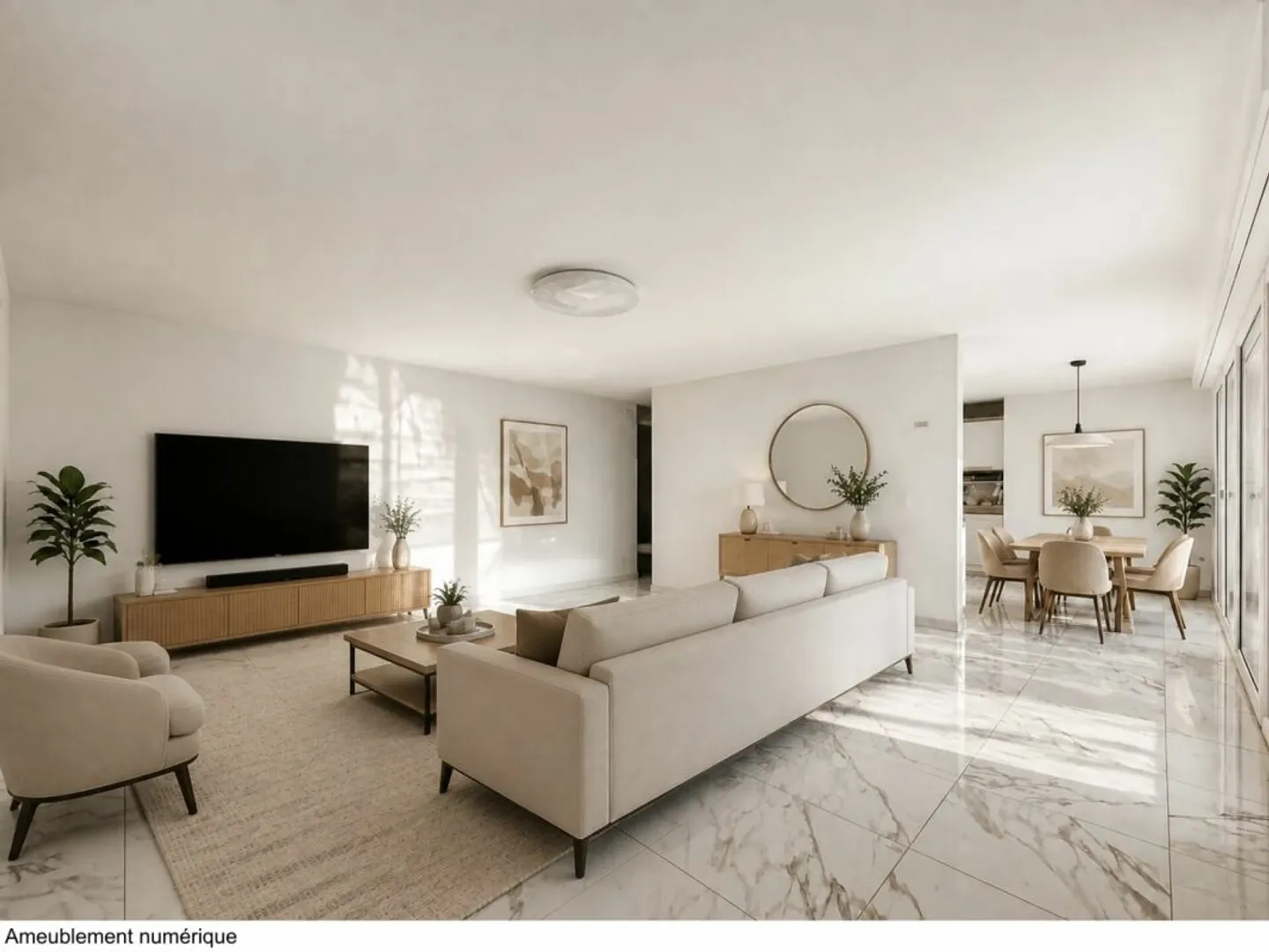 3.5-ROOM APARTMENT OF 97 M2 WITH TERRACE AND 2 PARKING SPACES. - Photo 1 of 13