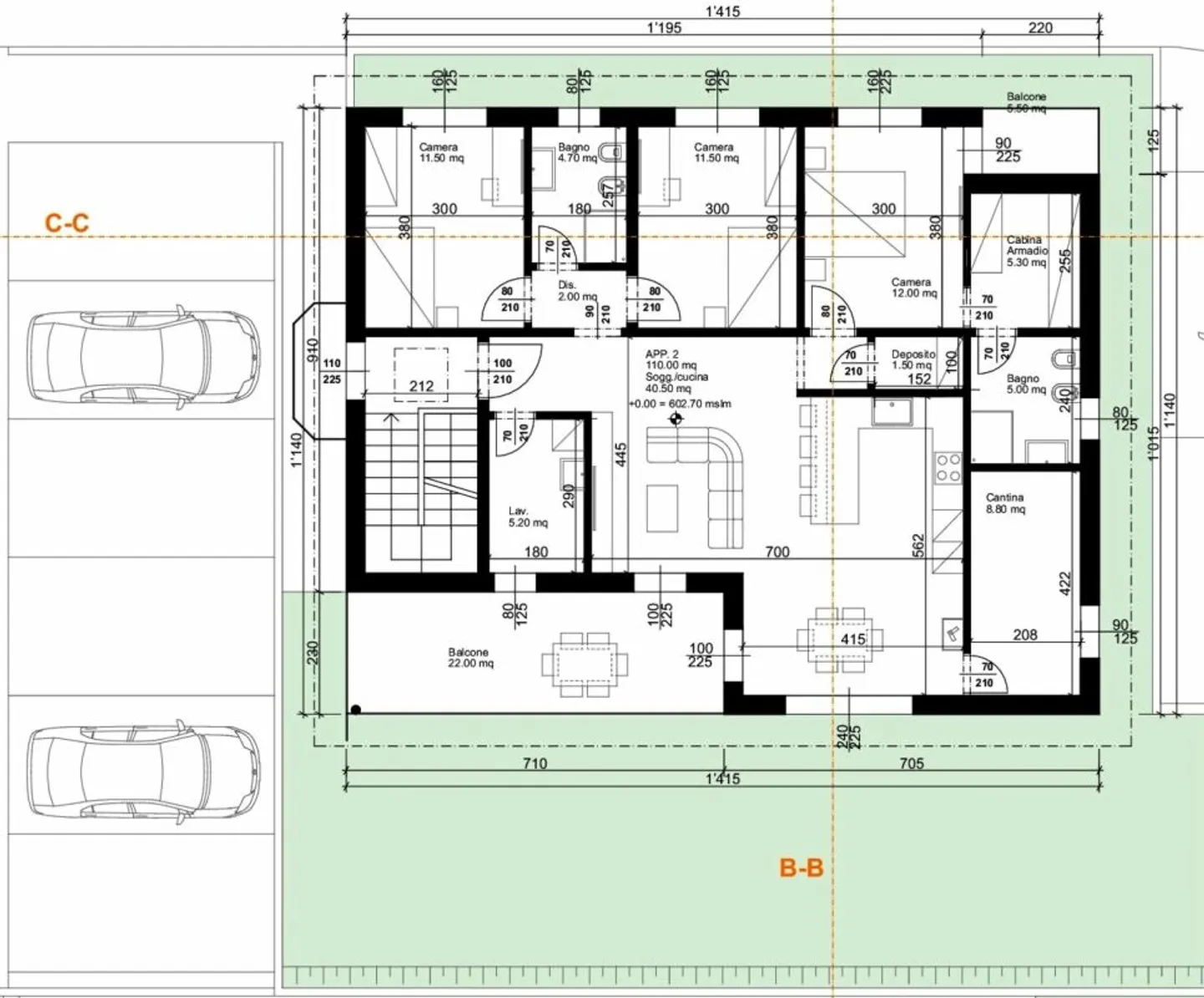 MODERN PENTHOUSE APARTMENTS OR WITH GARDEN - Photo 7 of 7
