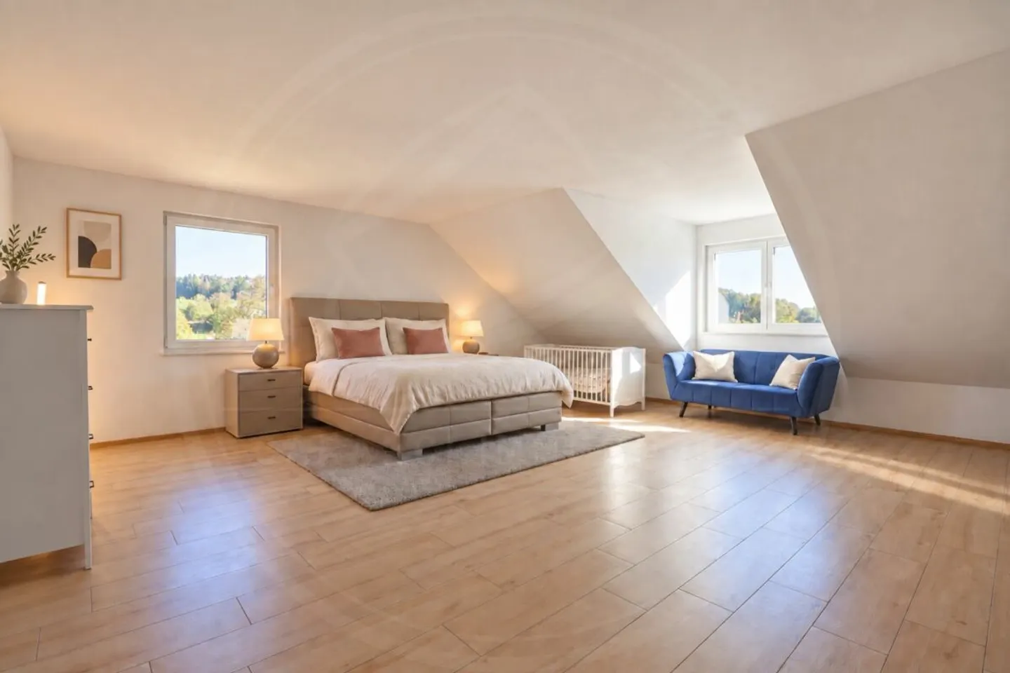 Modern 6½-Room Row House with a View of Nature - Photo 9 of 12