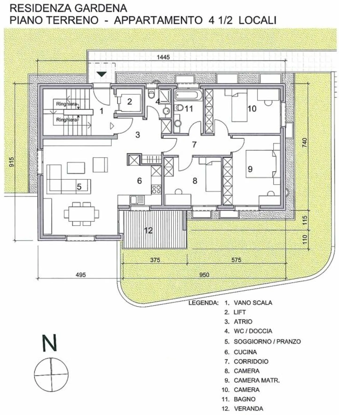 4.5-ROOM APARTMENT WITH GARDEN - Photo 13 of 13