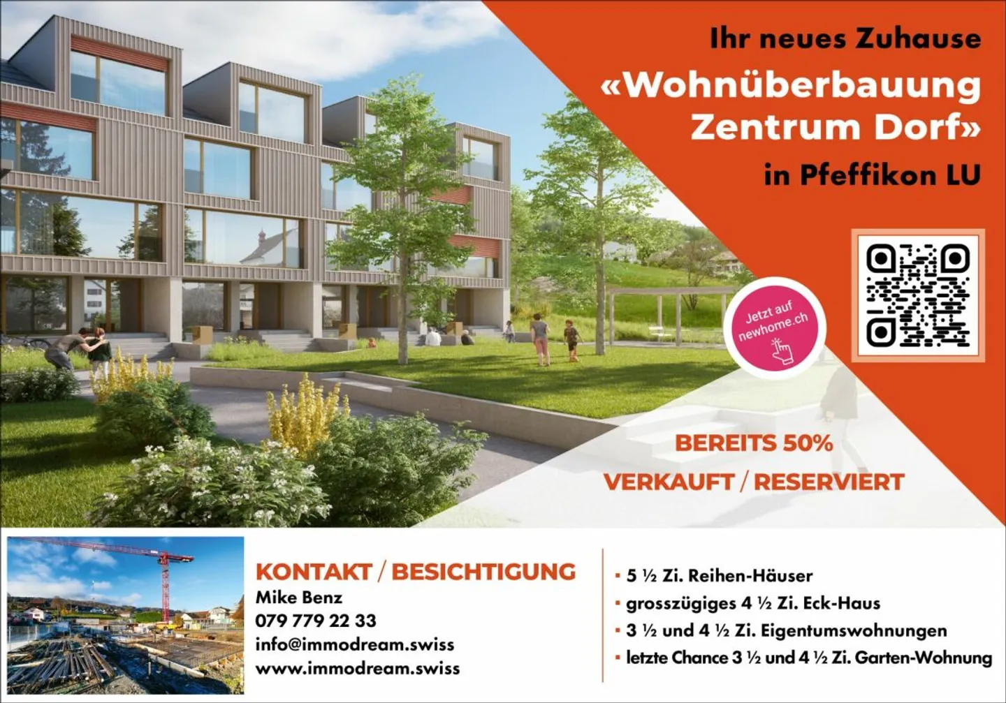 NEUBAU Attraktives und modernes 5 ½ Zi. Reihenhaus - Photo 3 sur 8