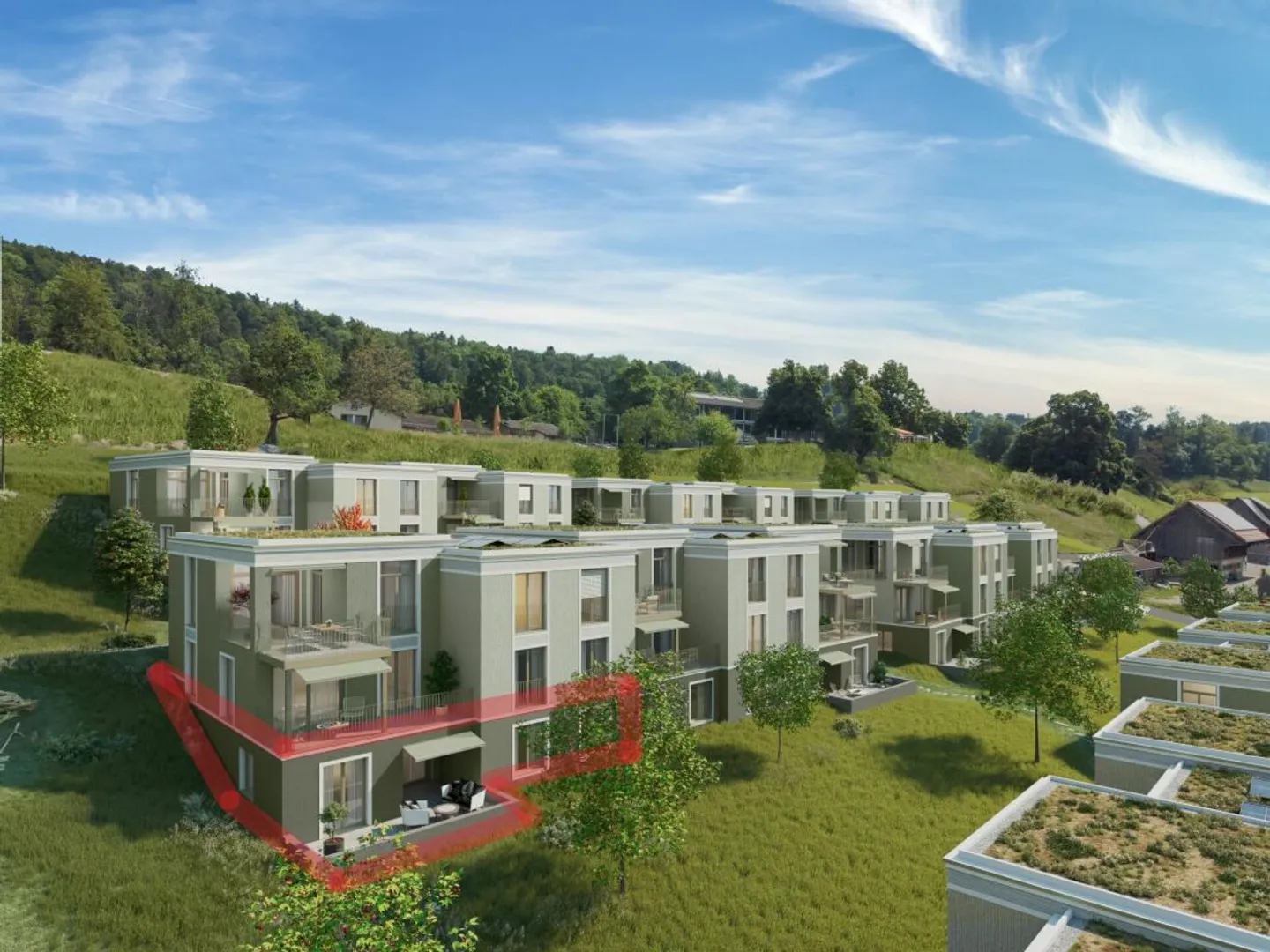 TILIA | Vivere con vista lago - Appartamento al piano terra di 4,5 stanze - Pronto per l'occupazione dall'autunno 2026 - Foto 4 di 9