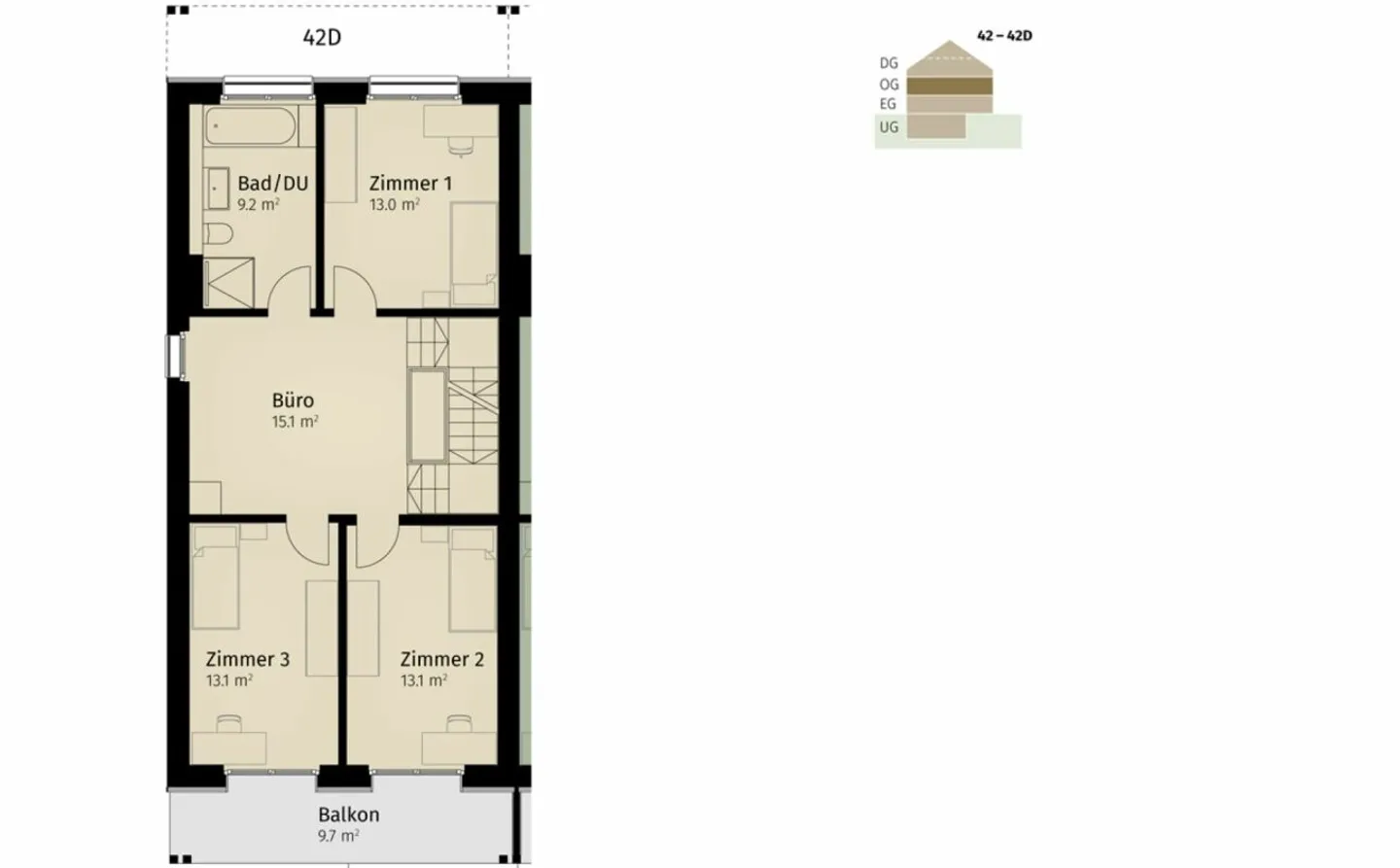 351 m² | 6.5-Zi.-Einfamilienhaus | Erstbezug - Foto 13 von 13