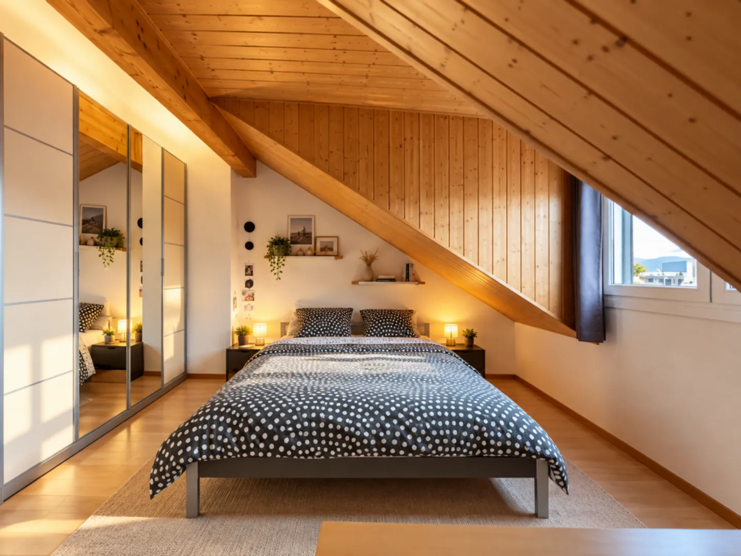Duplex penthouse apartment with 5.5 rooms of 180m2 in a green setting - Photo 12 of 13