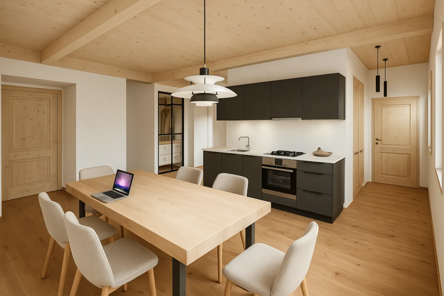 Chalet Wohnen im Engadin - Foto 2 von 9