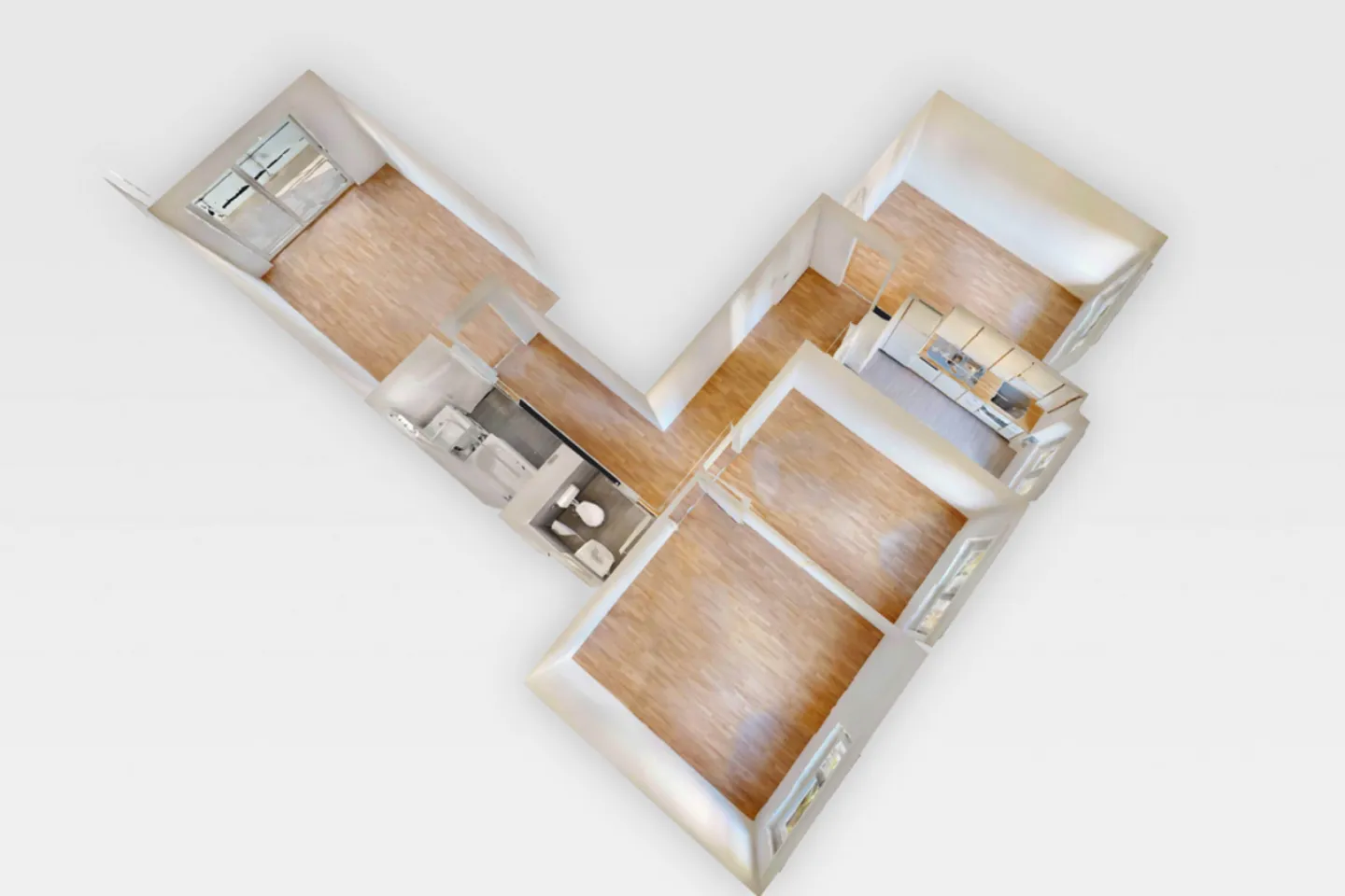 Appartamento luminoso con lavatrice - Foto 4 di 12