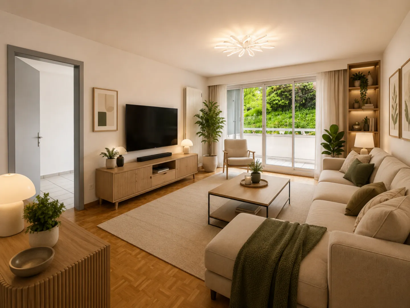 Appartamento di 3 stanze con veranda e posizione privilegiata - Foto 4 di 13