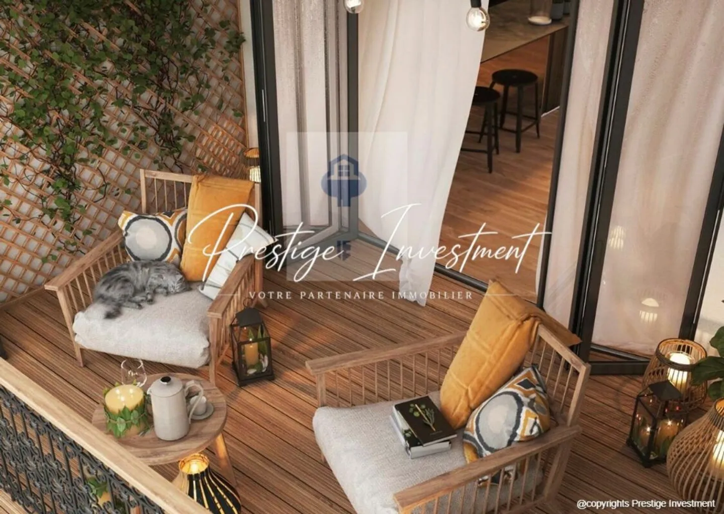 Superb new penthouse 2.5 rooms in Aproz - Photo 4 of 6