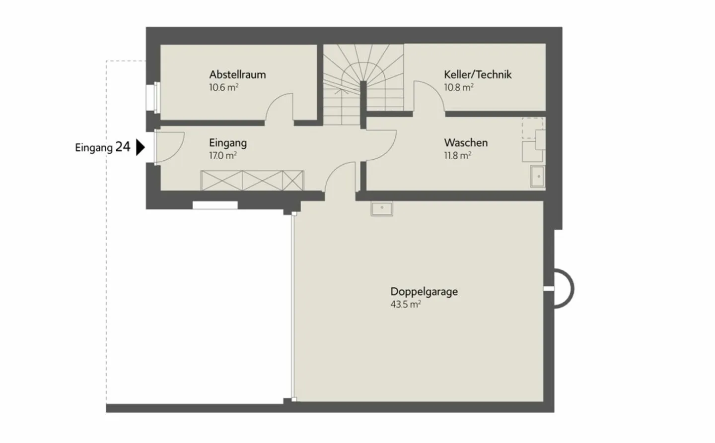 324 m² | 6.5-Zi.-Einfamilienhaus | Erstbezug | Am Wellenberg - Foto 11 von 13