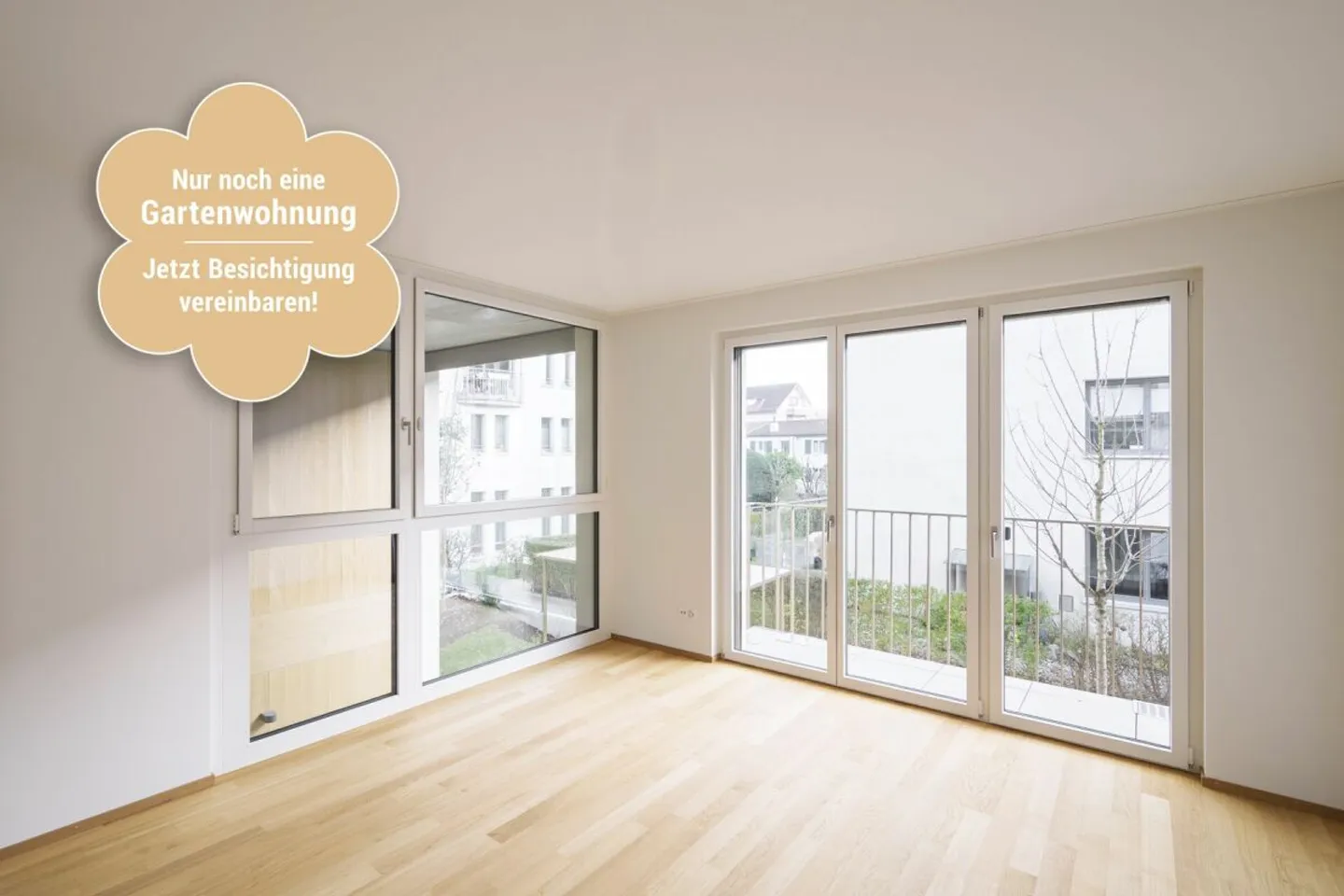 Ihr Rückzugsort im Herzen von Reinach: Maisonette mit eigenem Garten - Foto 2 von 13
