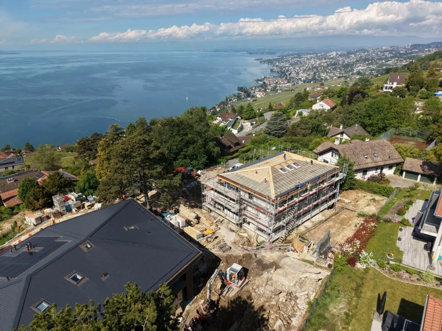 Magnificent 5.5-room villa with panoramic views of Lake Geneva - Photo 2 of 9