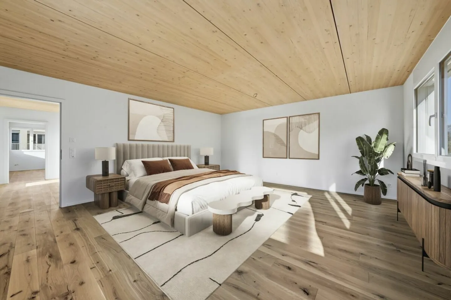 Modernes Doppelhaus mit Garten - Foto 8 von 13