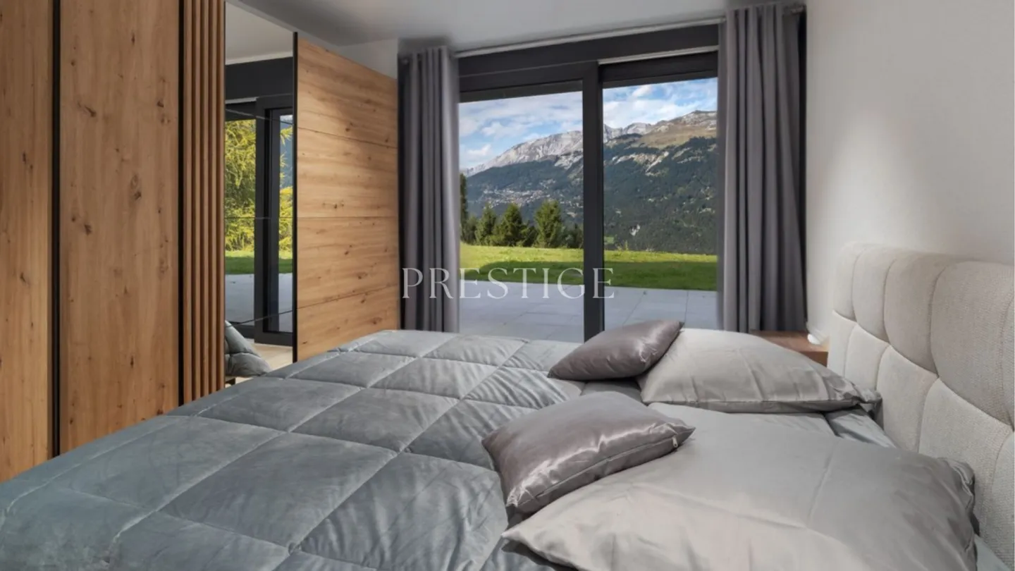 Chalet Étoile des Neiges : Charme alpin et vue panoramique exceptionnelle - Foto 8 von 13