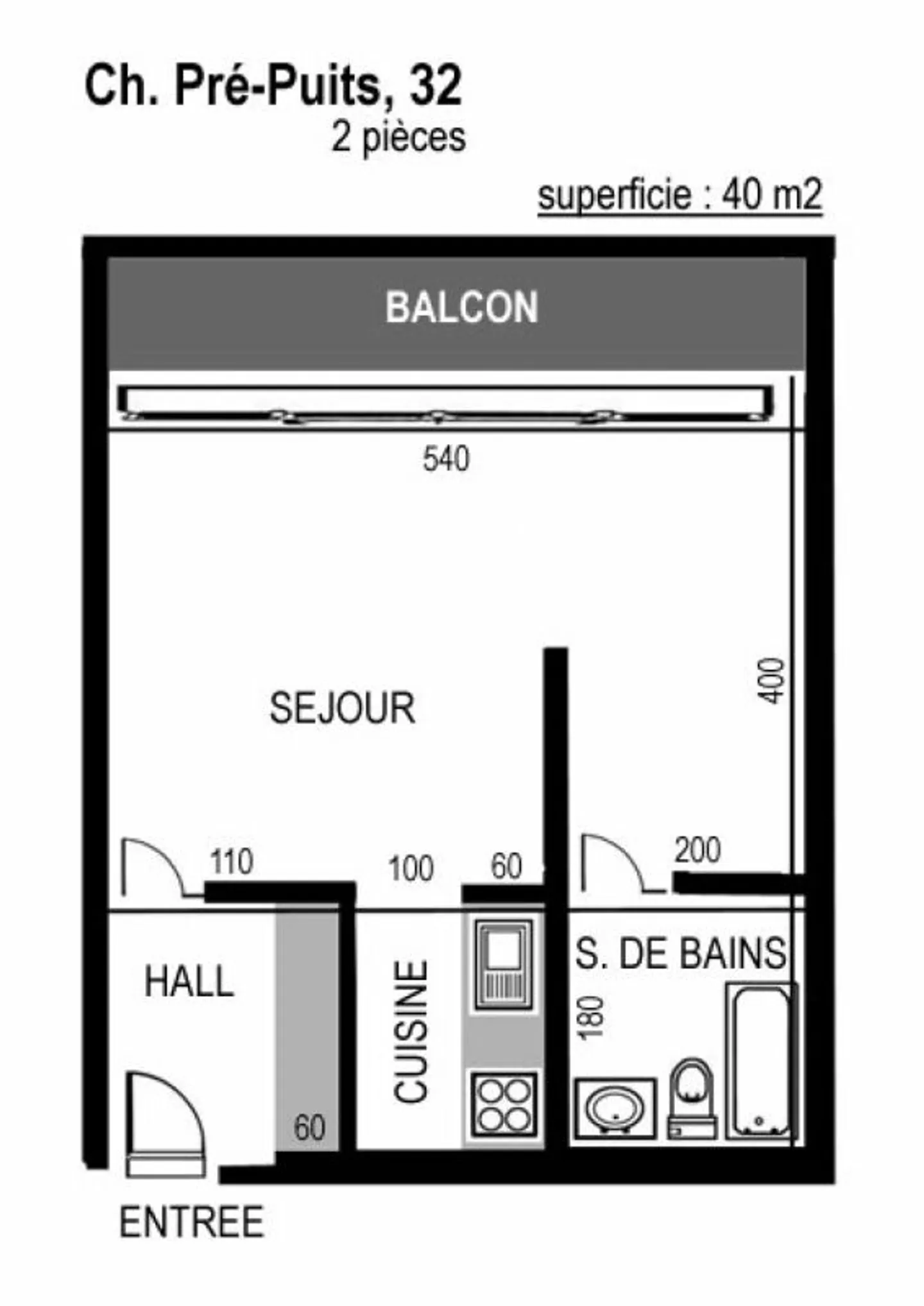 Charmante Wohnung in Corsier - Foto 2 von 2