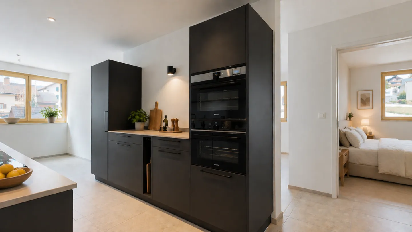 Appartement moderne et attrayant de 3,5 pièces dans un quartier résidentiel calme - Photo 6 sur 13