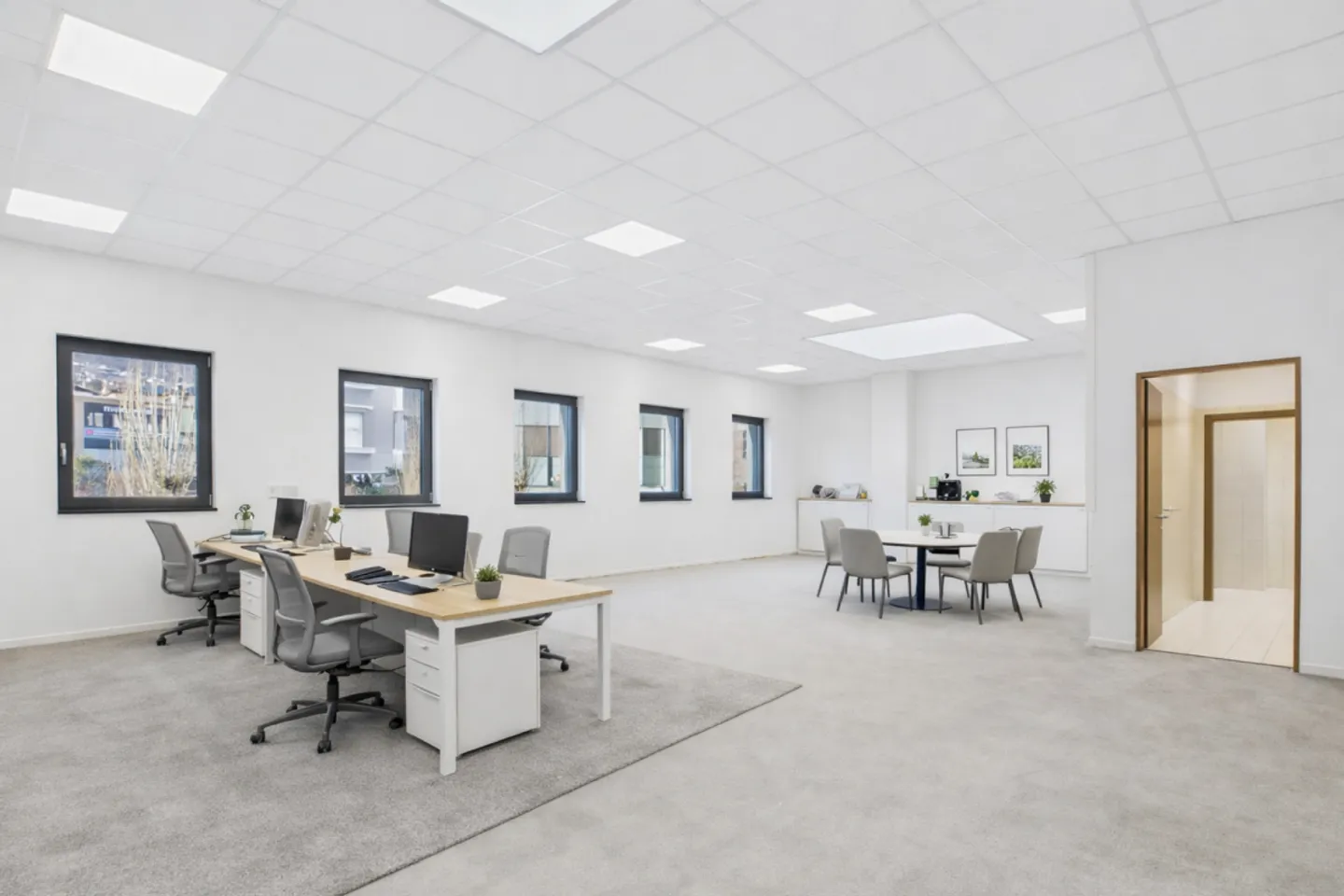 Manno: elegante e luminoso ufficio al primo piano di 144 m² - Foto 1 von 6