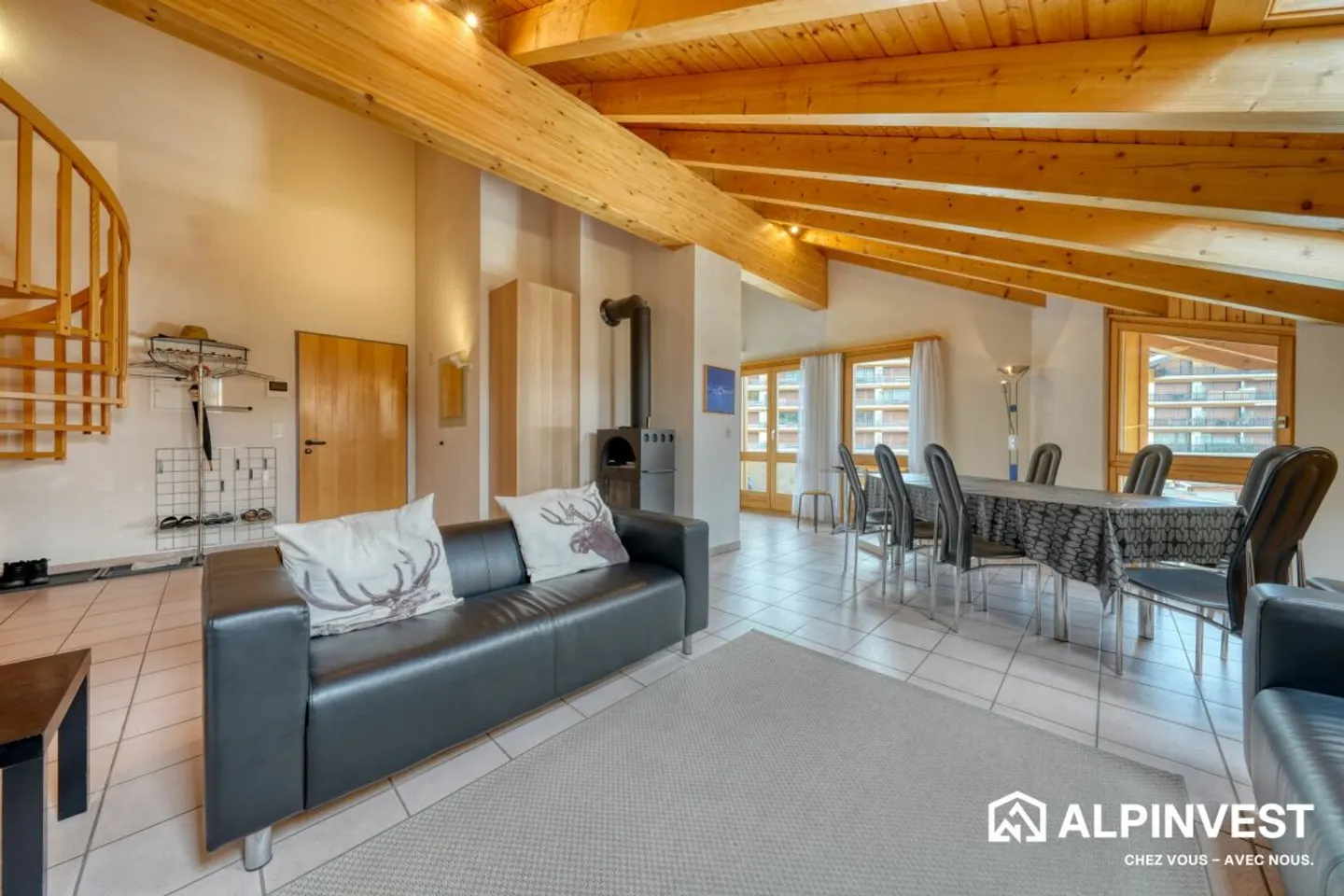 Bright duplex in the center of Nendaz-Station! - Photo 1 of 13