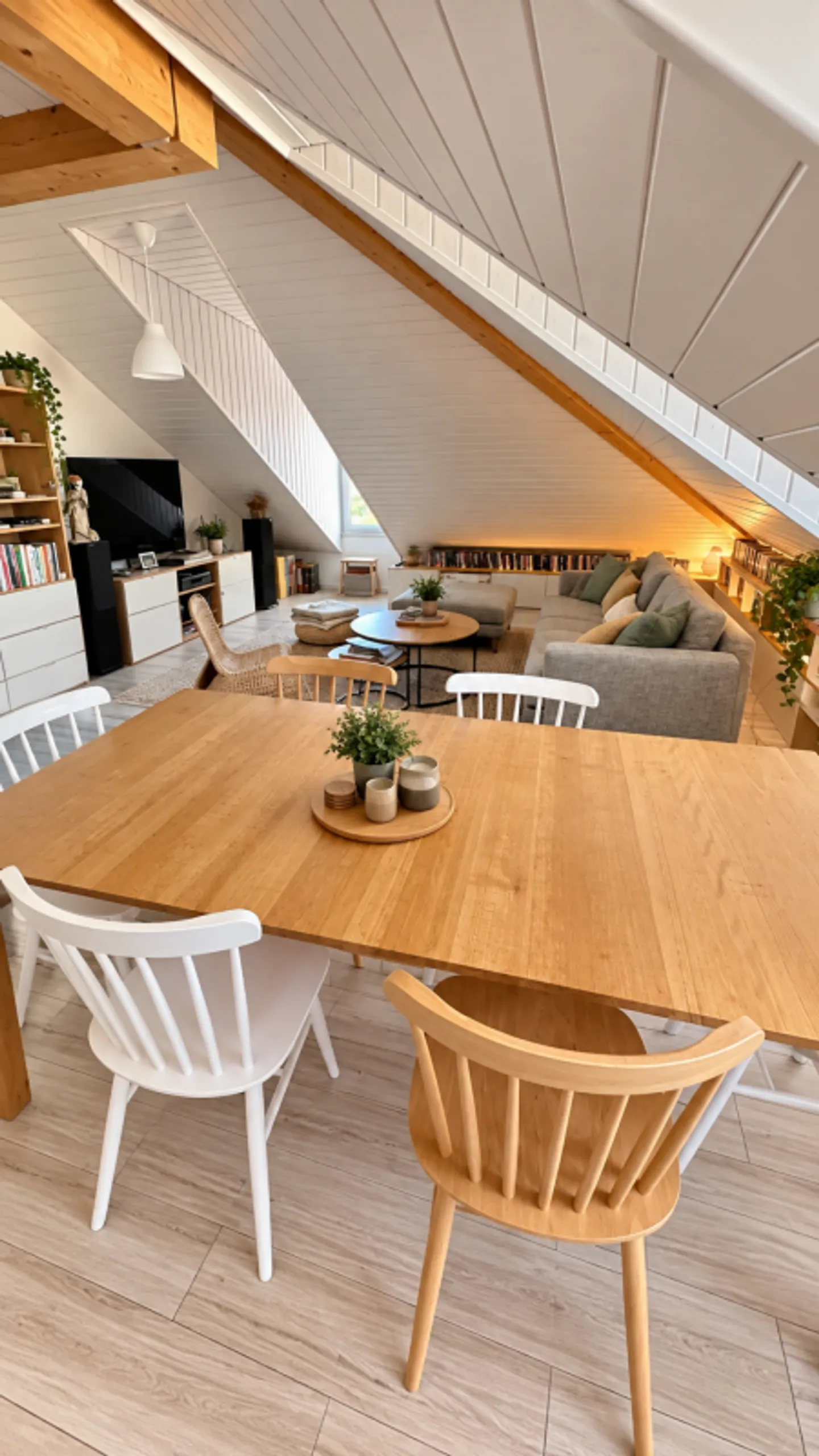 Magnificent and spacious 4.5 room attic in the center of Orbe - Photo 6 of 13