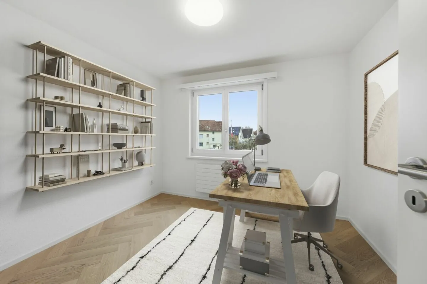 Stilvolles Wohnen mit Garten -  komplett renoviertes  Doppeleinfamilienhaus in Bürglen - Photo 9 sur 13