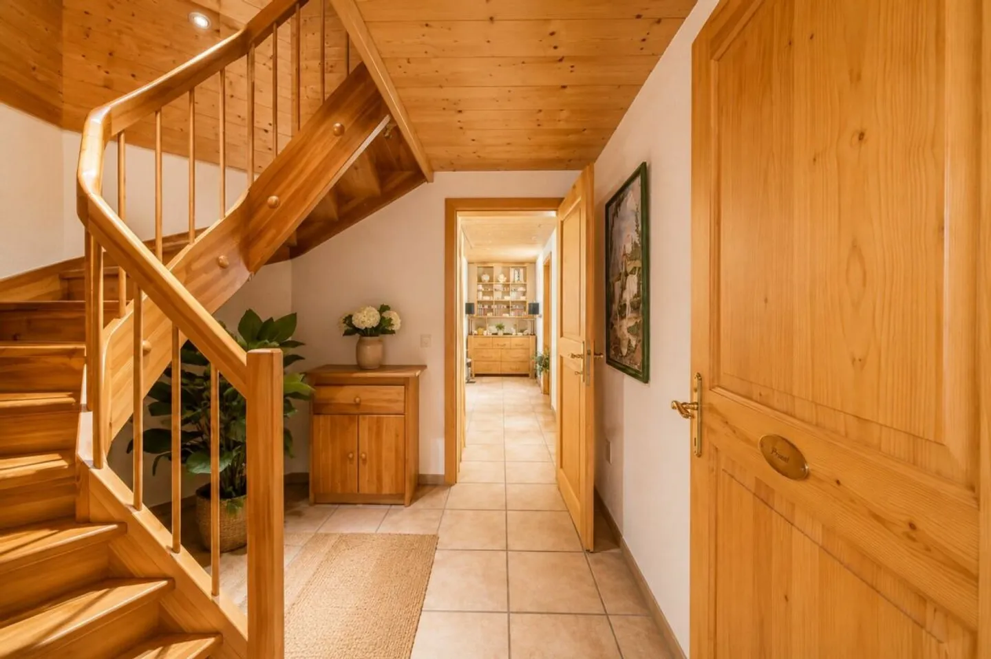 Maison en bois massif unique provenant du bois de lune - vivre sainement avec vue sur la montagne et de nombreuses possibilités d'utilisation - Photo 8 sur 13