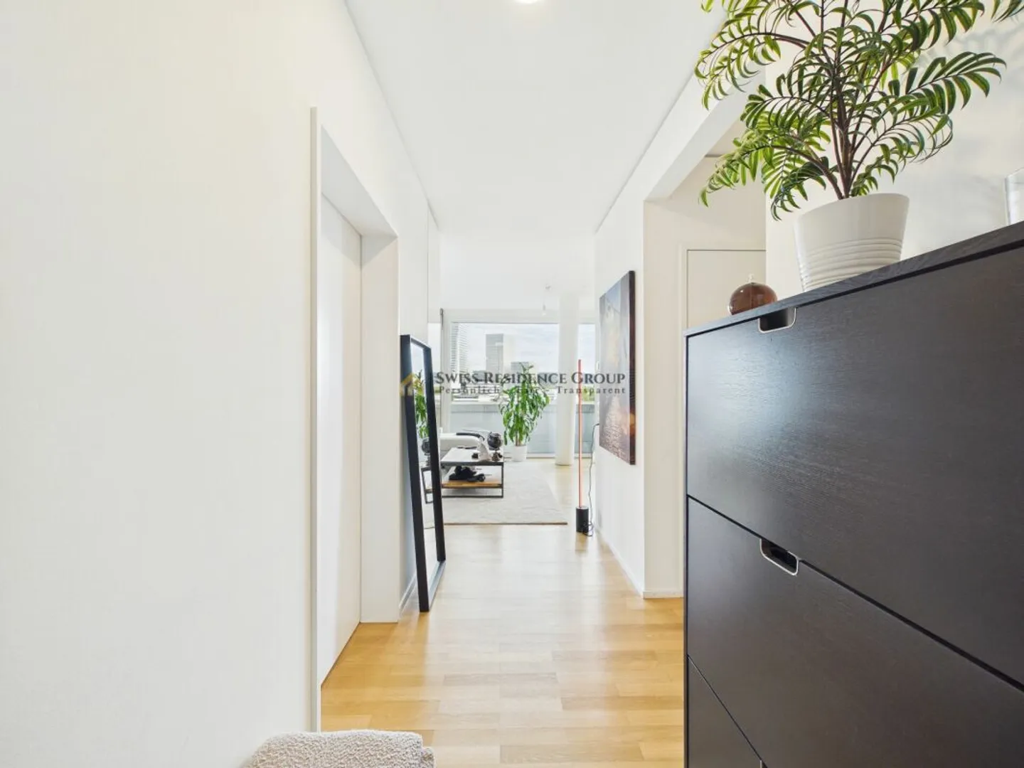 Skyline-Wohnung | 9. Etage mit Blick über ganz Basel - Photo 6 sur 13