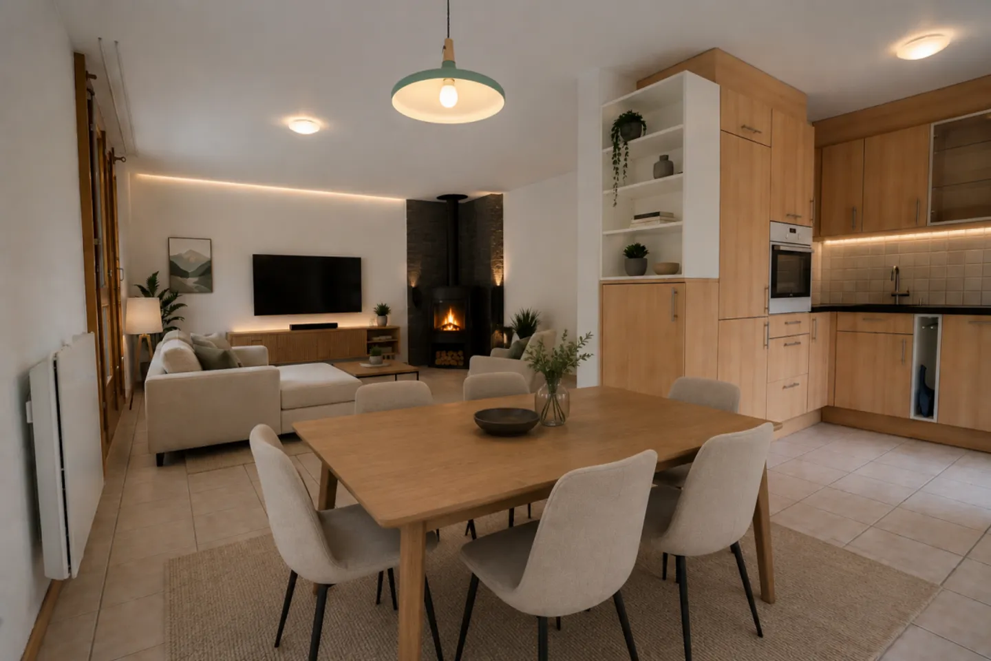Stilvolle Wohnung mit Terrasse - Foto 4 von 13
