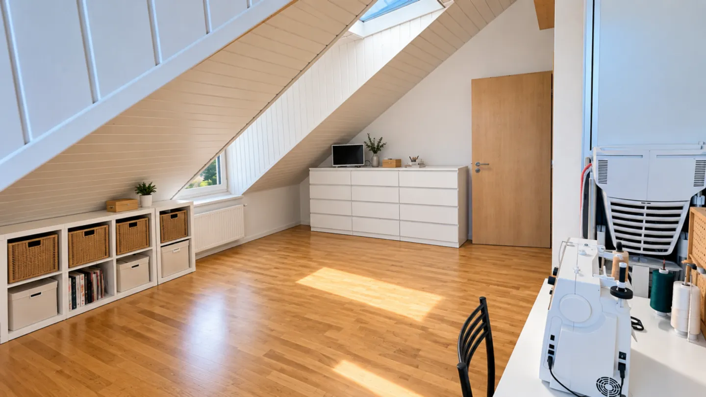 Magnificent and spacious 4.5 room attic in the center of Orbe - Photo 12 of 13