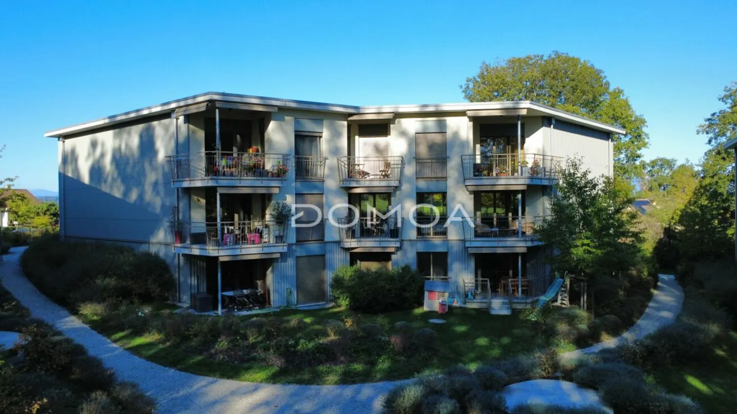 Privileged setting and view of the golf course - Charming 2.5 room apartment in Payerne - Photo 1 of 11