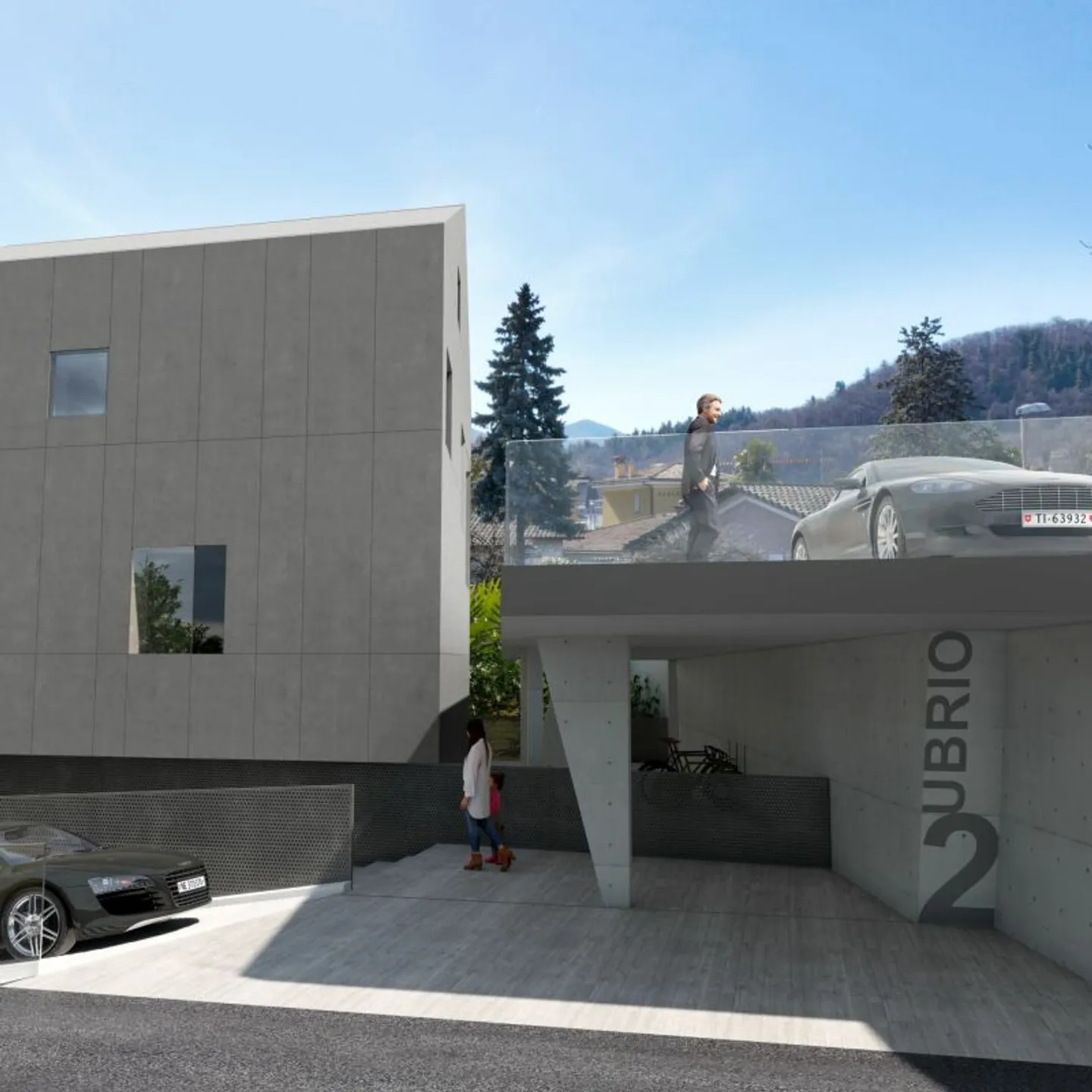 Elegante appartamento di 4.5 locali con giardino privato, situato in una zona residenziale di Losone - Foto 9 di 10