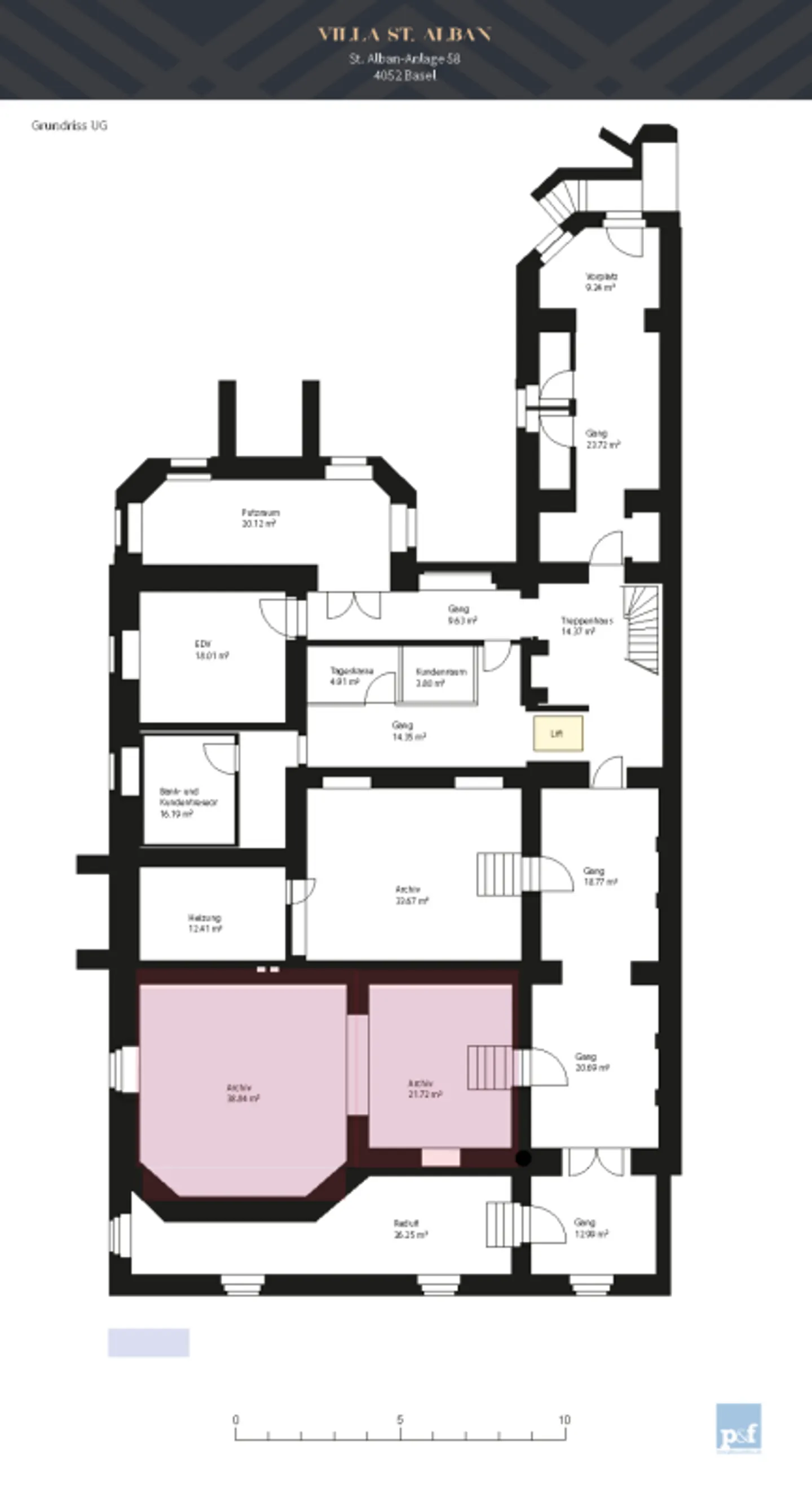 Archive / Salle de stockage - Directement depuis Aeschenplatz (1er sous-sol) - Photo 4 sur 4